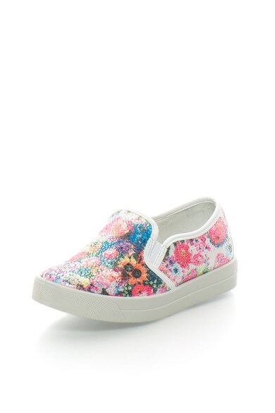 Primigi Pantofi slip-on multicolori cu imprimeu floral Fete