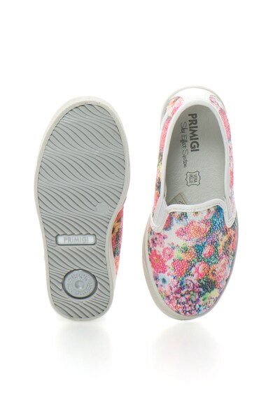 Primigi Pantofi slip-on multicolori cu imprimeu floral Fete