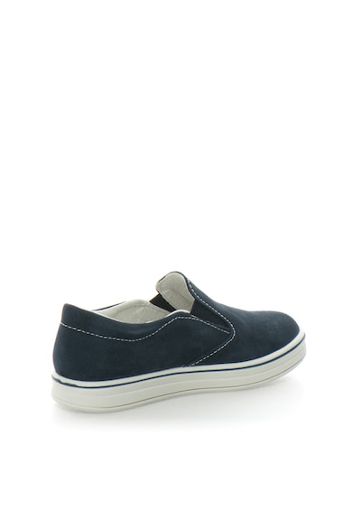 Primigi Pantofi slip-on bleumarin de piele intoarsa Baieti