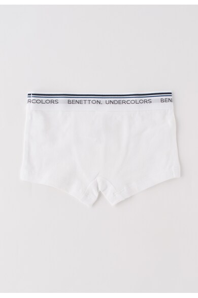 United Colors of Benetton Underwear Fiú Fehér & Melange Szürke Boxer Szett - 2 db Fiú