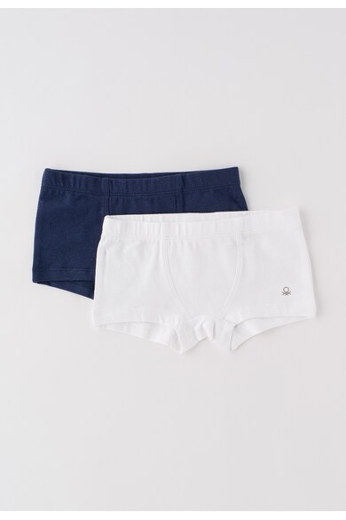 United Colors of Benetton Underwear Set de boxeri - 2 perechi Bleumarin/Alb Baieti