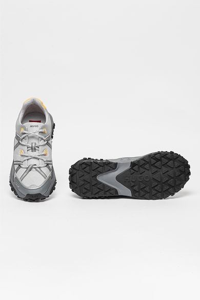 HUGO Pantofi sport din material textil cu insertii sintetice Go1St Barbati
