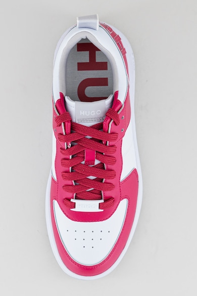 HUGO Kilian műbőr sneaker logós részletekkel női