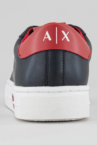 ARMANI EXCHANGE Bőrsneaker logós részlettel női