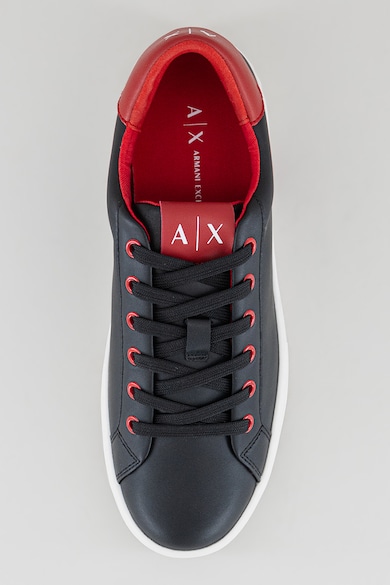 ARMANI EXCHANGE Bőrsneaker logós részlettel női