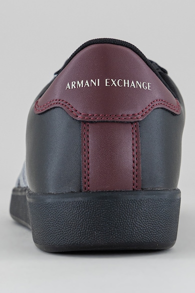 ARMANI EXCHANGE Спортни обувки с кожа и лого Мъже