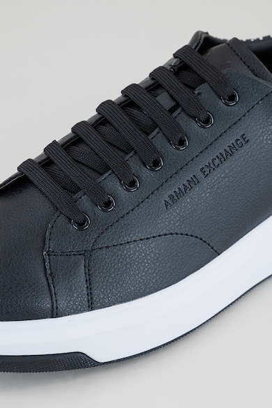 ARMANI EXCHANGE Спортни обувки от еко кожа с лого Мъже
