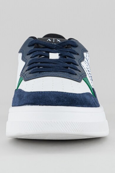 ARMANI EXCHANGE Sneaker nyersbőr hatású betétekkel férfi