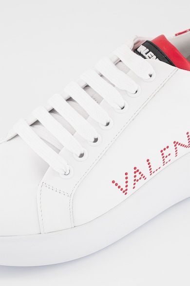 Valentino Uniszex bőrsneaker logórátéttel női