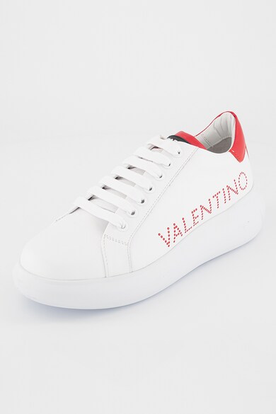 Valentino Uniszex bőrsneaker logórátéttel női