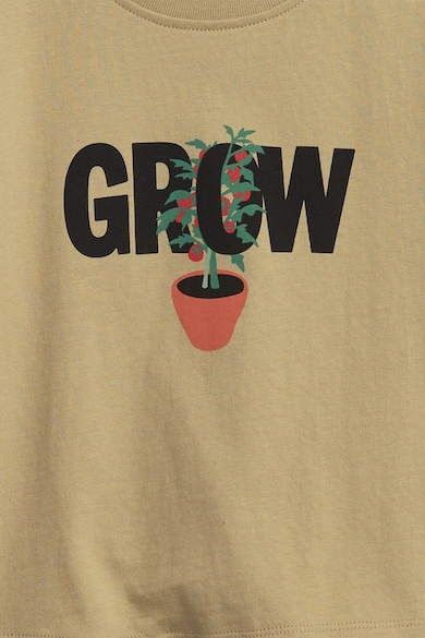 GAP Тениска от органичен памук с фигурална щампа Момчета