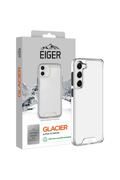 Eiger Husa de protectie  Glacier Case pentru Samsung Galaxy S23, Clear Femei
