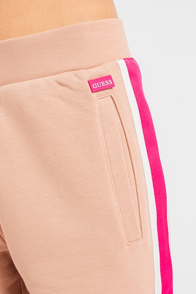 GUESS Pantaloni cu benzi laterale contrastante pentru fitness Femei