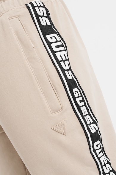 GUESS Pantaloni cu benzi logo laterale pentru fitness Barbati