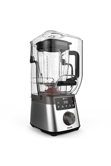 Philips Blender  Avance HR3868/00, 2000 W, 45,000 RPM, Vas tritan 2.2 l, 4 Viteze, ProBlend Extreme, Afisaj LED, Dom silentios , Functie impuls, Metalic Femei