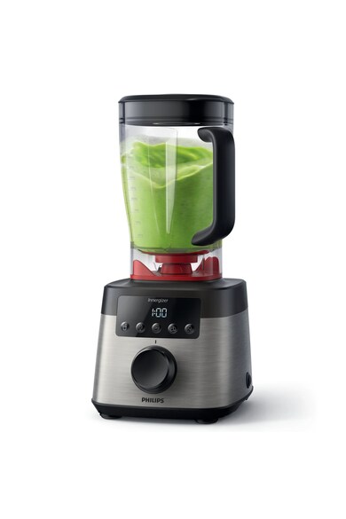 Philips Blender  Avance HR3868/00, 2000 W, 45,000 RPM, Vas tritan 2.2 l, 4 Viteze, ProBlend Extreme, Afisaj LED, Dom silentios , Functie impuls, Metalic Femei