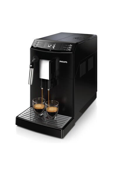 Philips Espressor automat  EP3510/00, 15 bari, 1.8 l, sistem AquaClean, Sistem spumare a laptelui, 5 setari intensitate, optiune cafea macinata, Negru Femei