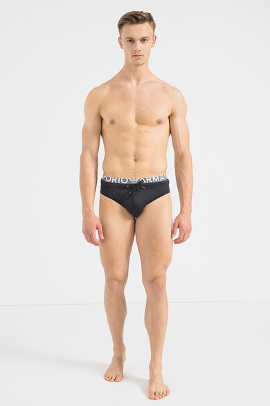Emporio Armani Underwear Бански с лого на талията Мъже