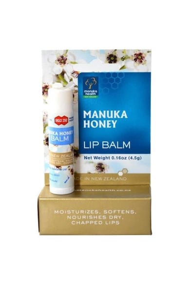 Manuka Health Балсам за устни  С мед от Манука, 4,5 гр Жени