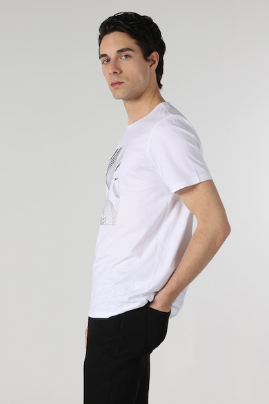 COLIN'S Памучна тениска с щампа Мъже