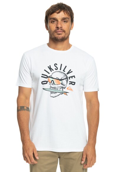 QUIKSILVER Тениска Rockin Skull с лого Мъже
