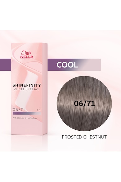 Wella Professionals Полуперманентна боя за коса  Shinefinity Zero Lift Glaze, 60 мл Жени