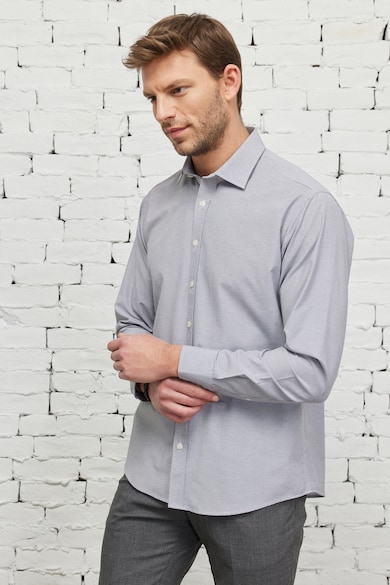 AC&Co Раирана риза със стандартна кройка Мъже