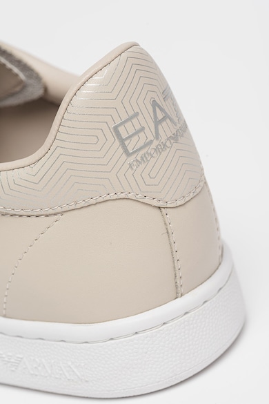 EA7 Унисекс кожени спортни обувки с шевове Жени