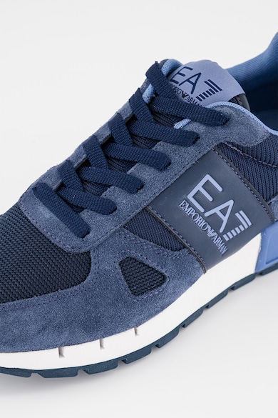 EA7 Sneaker nyersbőr részletekkel női