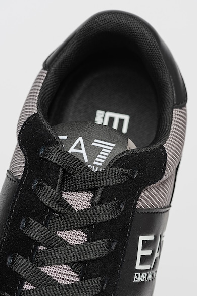 EA7 Спортни обувки с велур с нисък профил Мъже