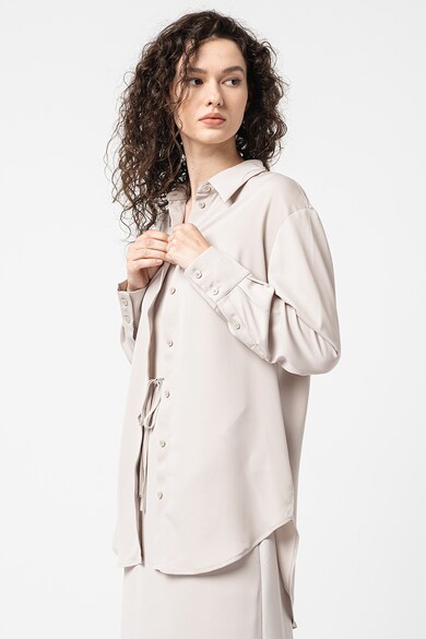 CALVIN KLEIN Kényelmes fazonú ing hegyes gallérral női