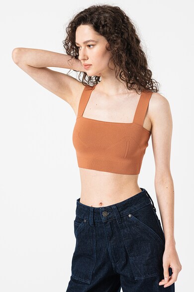 CALVIN KLEIN Kötött crop top női