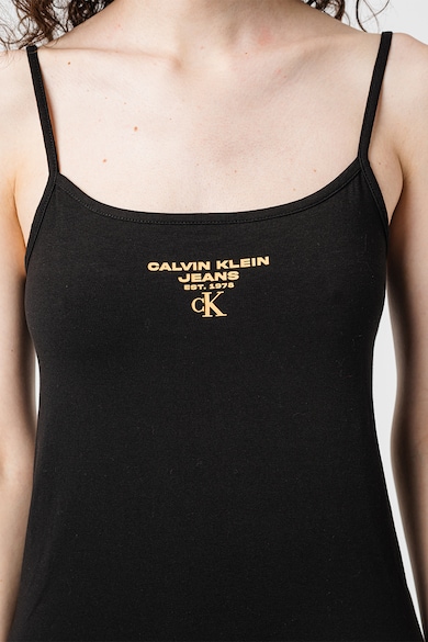 CALVIN KLEIN JEANS Bodycon fazonú logós ruha női