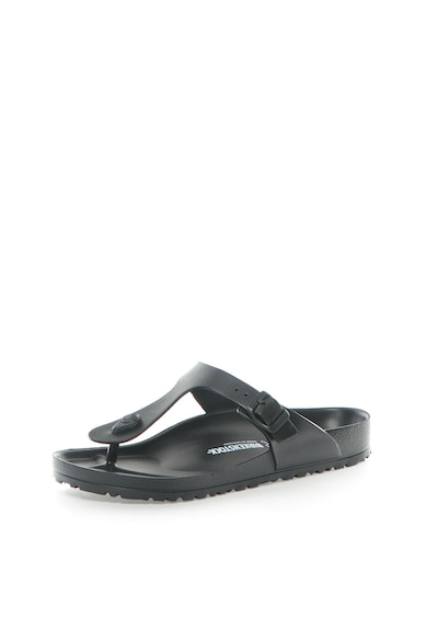 Birkenstock Papuci flip-flop negri cu calapod clasic Gizeh Barbati