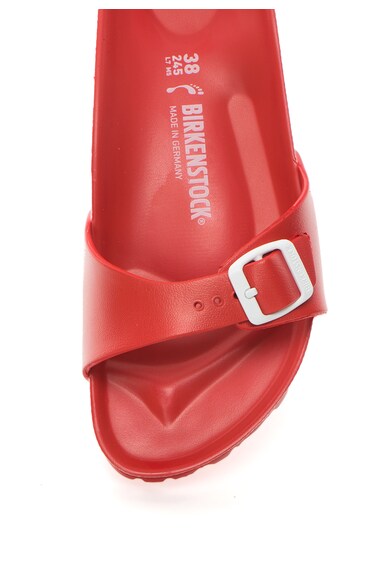 Birkenstock Papuci rosii cu calapod ingust Madrid Femei