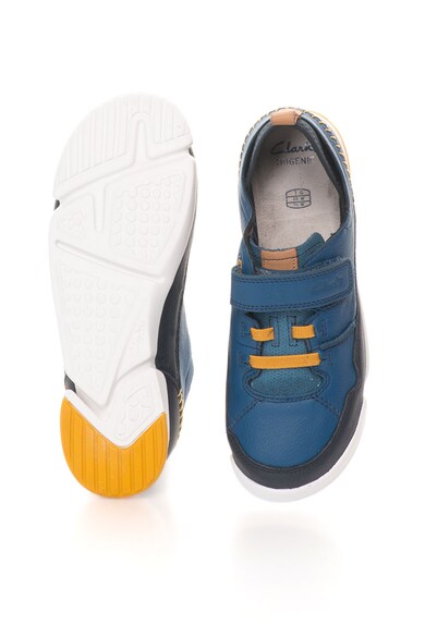 Clarks Tenisi bleumarin de piele Tri Scotty Fete