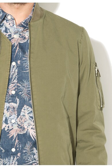 Esprit Jacheta bomber verde militar Barbati