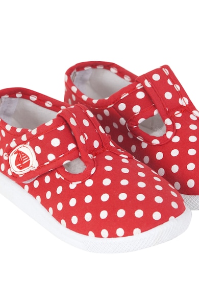 JoJo Maman Bebe Детски червени обувки на точки Момичета