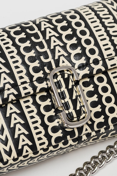 Marc Jacobs Кожена чанта The Mini с лого Жени