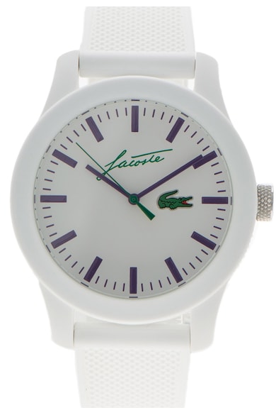 Lacoste Ceas alb L.12.12 Barbati