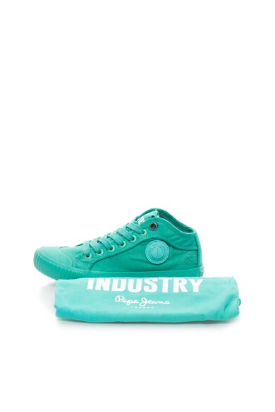 Pepe Jeans London Pantofi sport mid-high verde menta Industry Route Fete