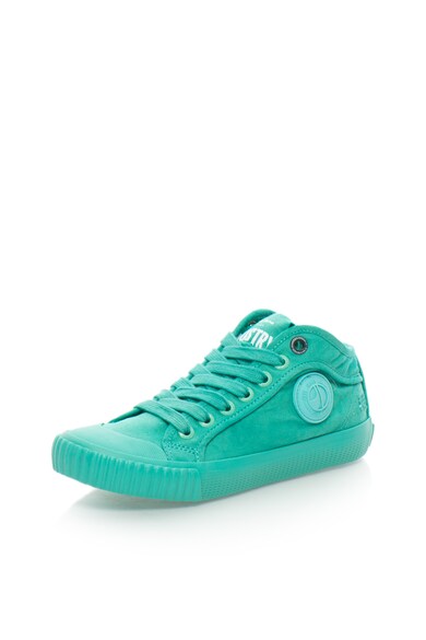 Pepe Jeans London Pantofi sport mid-high verde menta Industry Route Fete