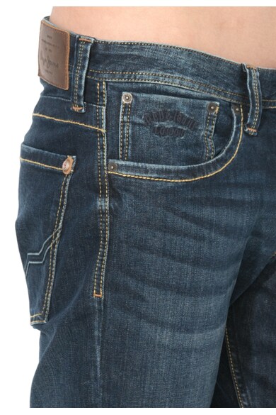 Pepe Jeans London Blugi regular fit cu aspect usor decolorat Cash Barbati