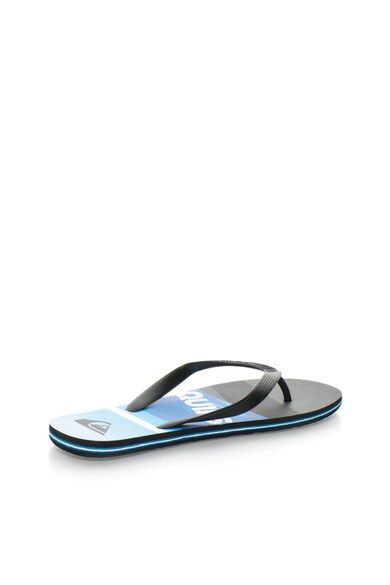 QUIKSILVER Papuci flip-flop negri cu imprimeu logo Molokai Barbati