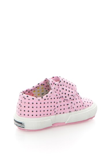 Superga Pantofi sport roz cu buline Fantasy Bvel Fete