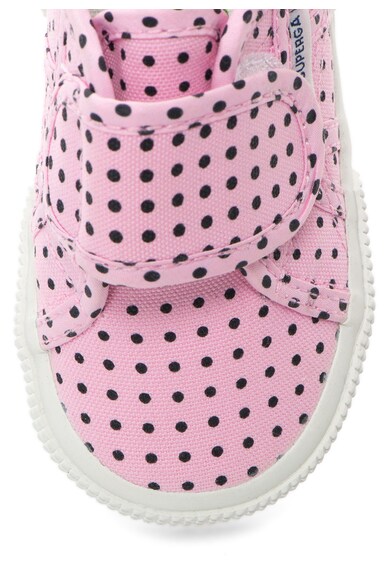 Superga Pantofi sport roz cu buline Fantasy Bvel Fete