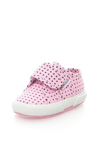 Superga Pantofi sport roz cu buline Fantasy Bvel Fete