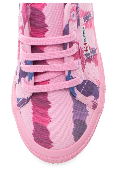 Superga Pantofi sport roz cu imprimeu Fantasy Cotj Fete