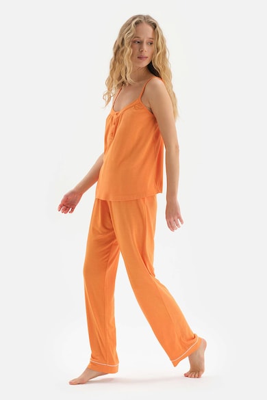DAGI Egyszínű hosszú pizsama női