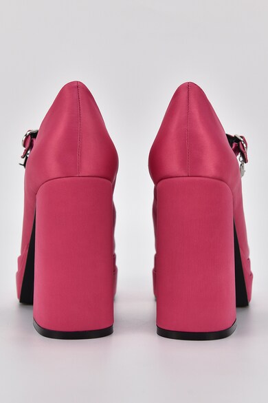 Karl Lagerfeld Сатинирани обувки Strada с масивен ток Жени